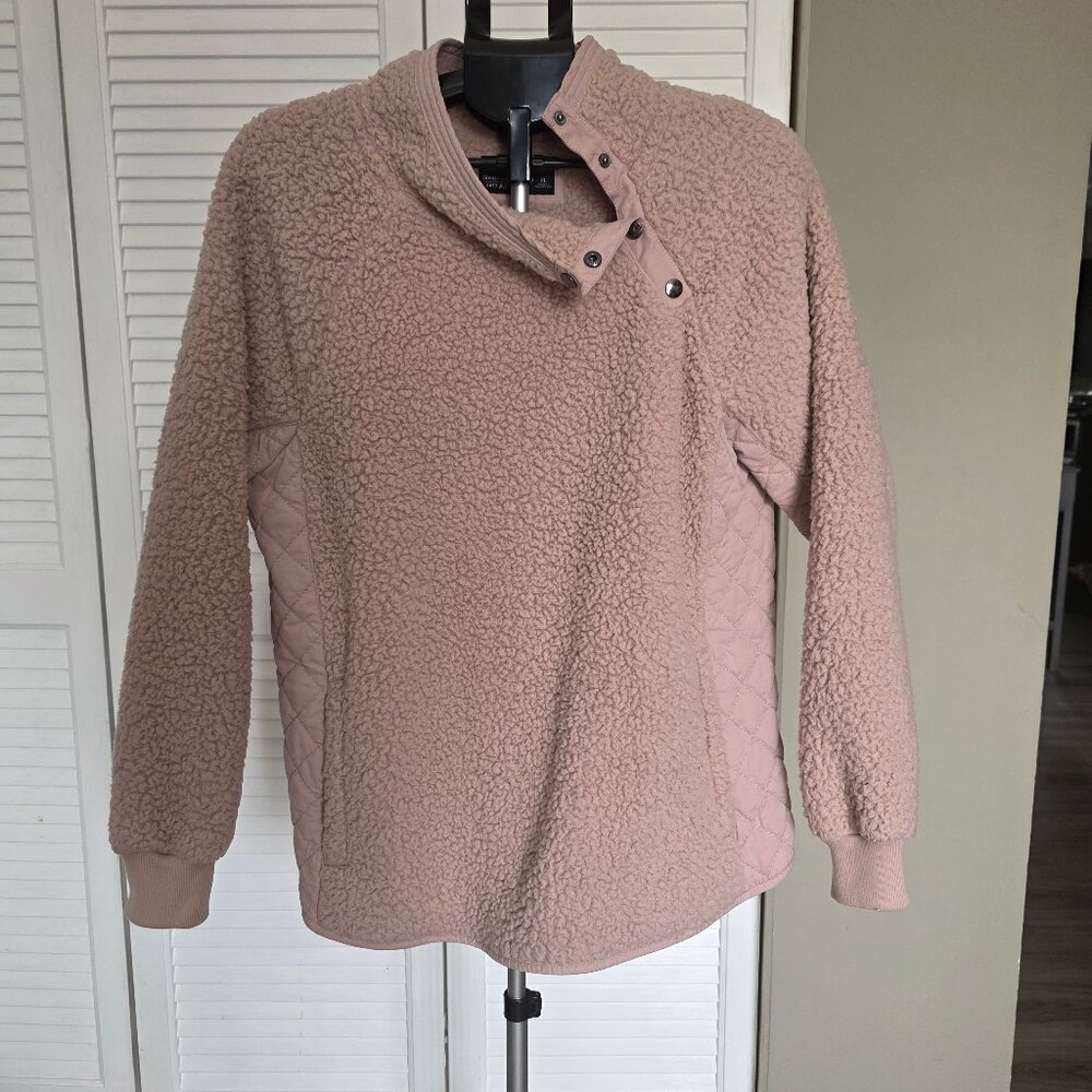 Abercrombie & Fitch Soft Sherpa Pullover